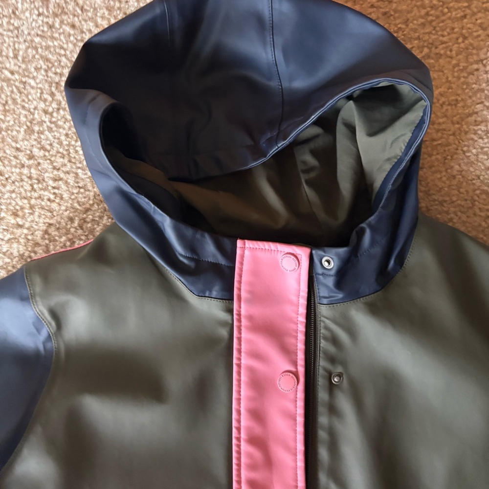 Boden Colorblock waterproof rain jacket - Picture 3 of 4
